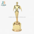 Günstige Werbegeschenk Handwerk Souvenir Geschenk Benutzerdefinierte Metall Gold Oscar Trophy
